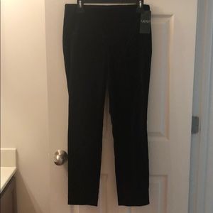Ralph Lauren black velvet pants size 6